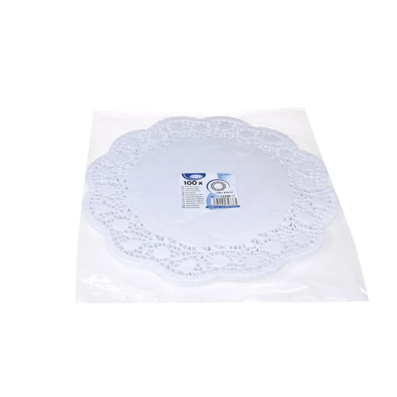 Dekorativní krajky kulaté Ø 36 cm [100 ks] (72336)