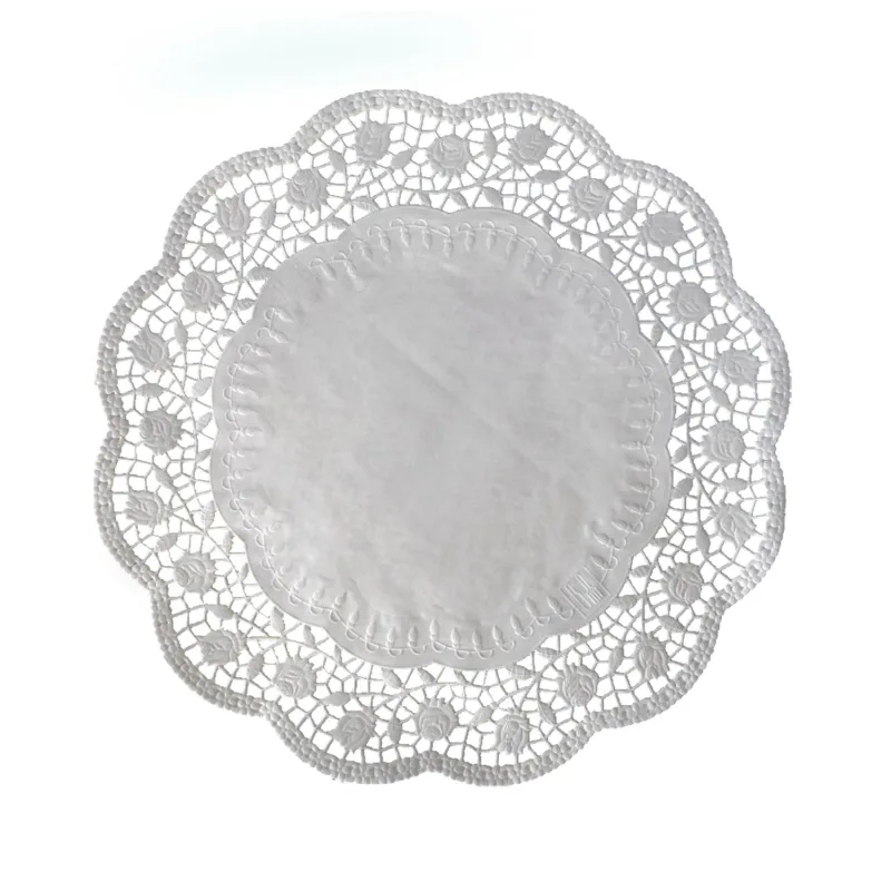 Dekorativní krajky kulaté Ø 36 cm [100 ks] (72336)