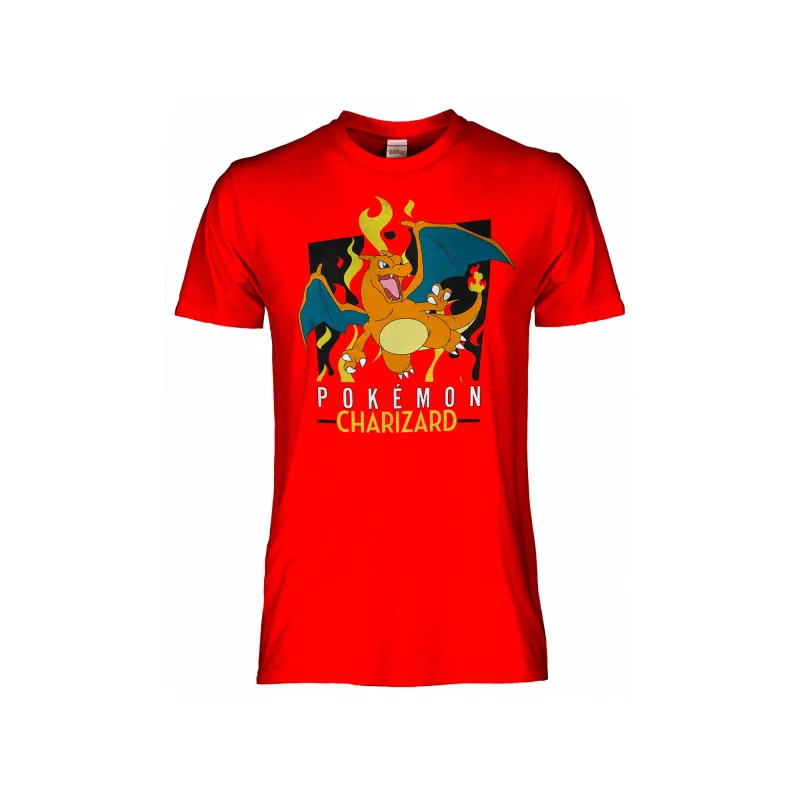 Pokémon Charizard tričko červené detské