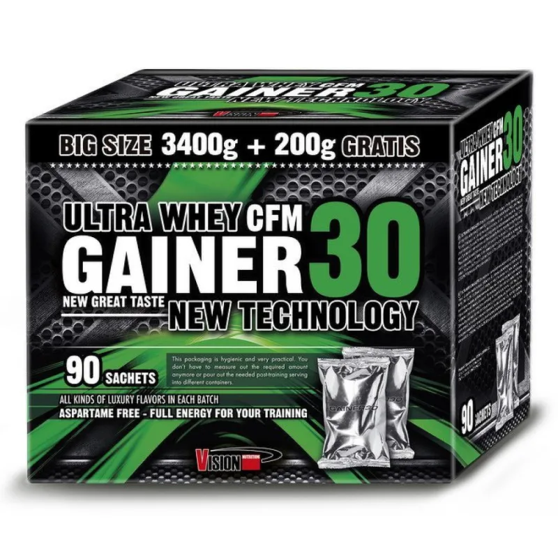 Gainer 30 3600 g - Vision Nutrition Príchuť: Vanilka