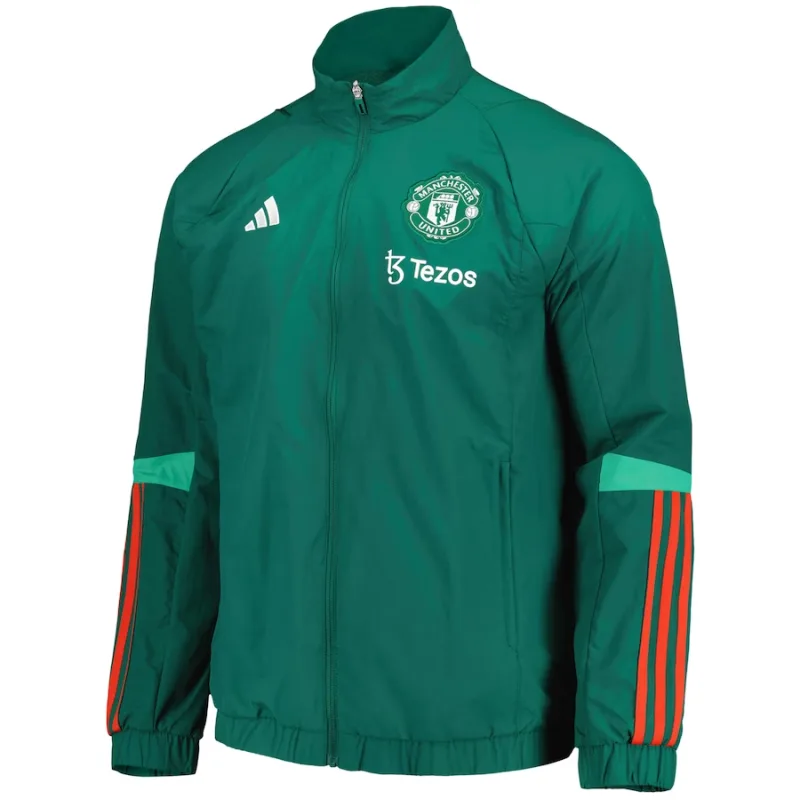 Adidas Manchester United bunda zelená pánska - SKLADOM