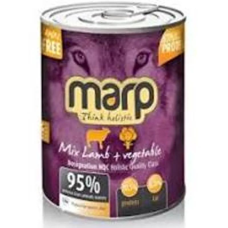 Marp Mix konzerva pro psy jehně+zelenina 400g