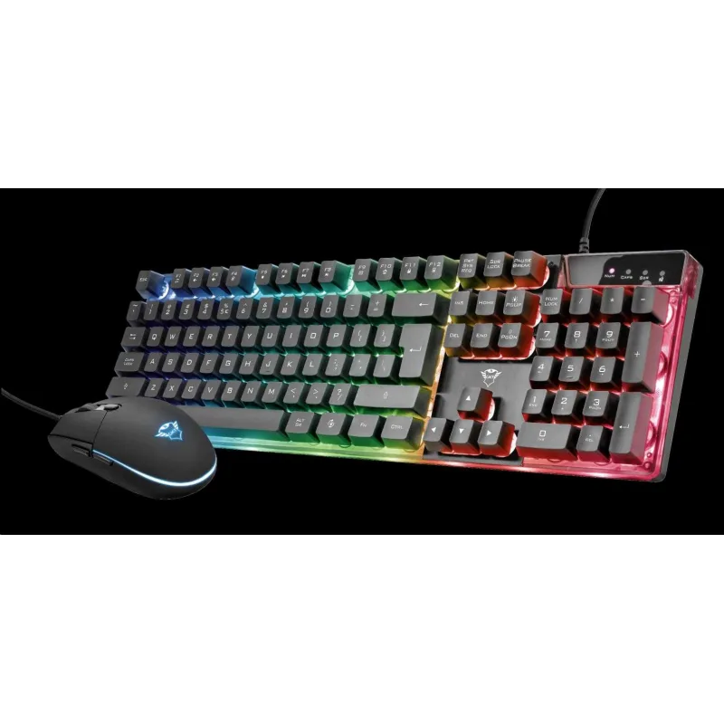 TRUST set klávesnica + myš GXT 838 Azor Gaming Combo CZ/ SK 23472