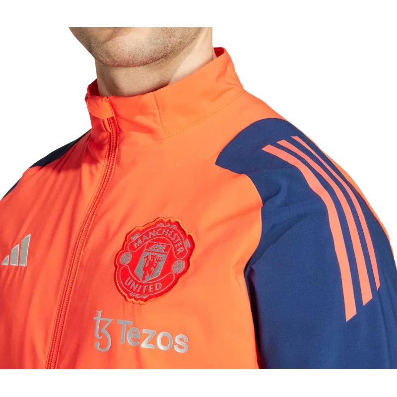Adidas Manchester United bunda oranžová pánska - SKLADOM