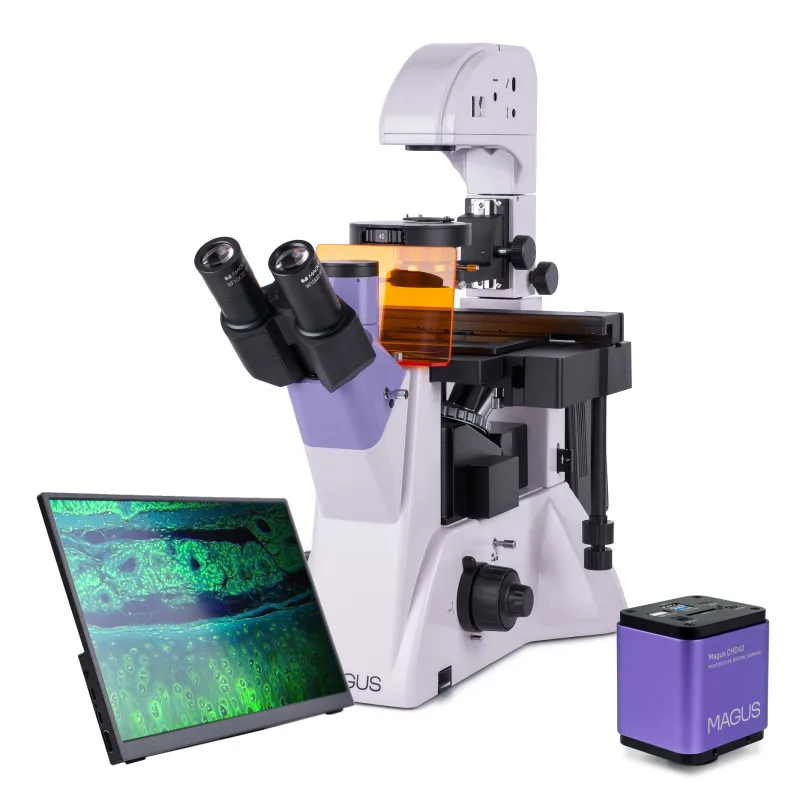 Fluorescenčný inverzný digitálny mikroskop MAGUS Lum VD500 LCD