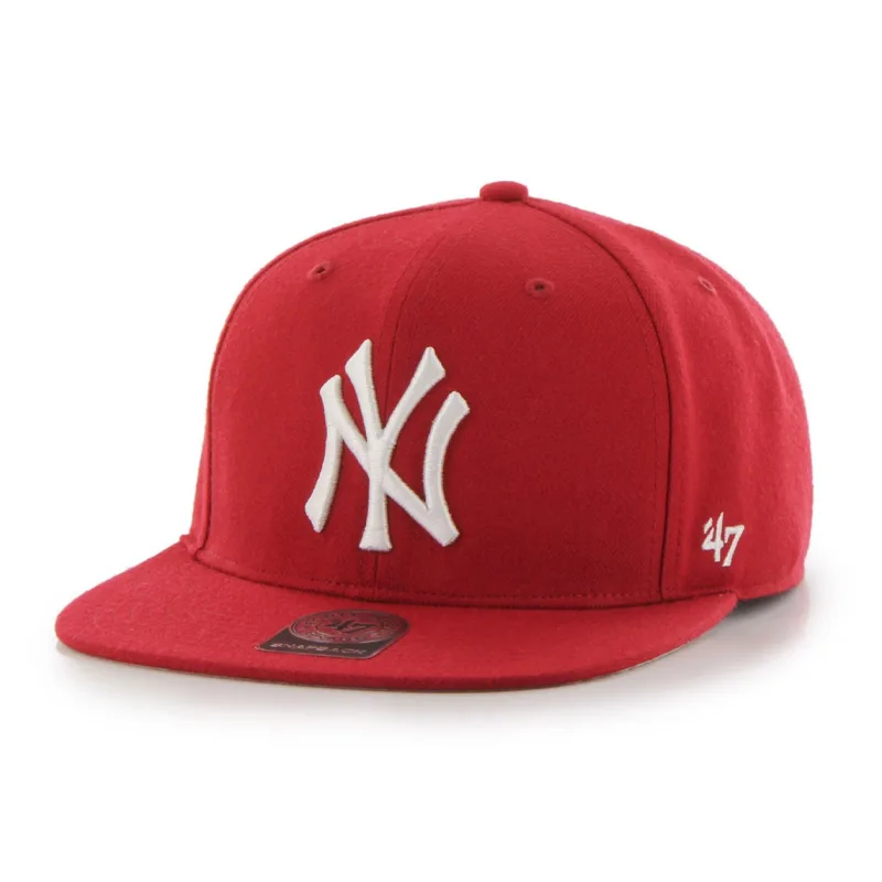 '47 Brand New York Yankees Captain šiltovka červená