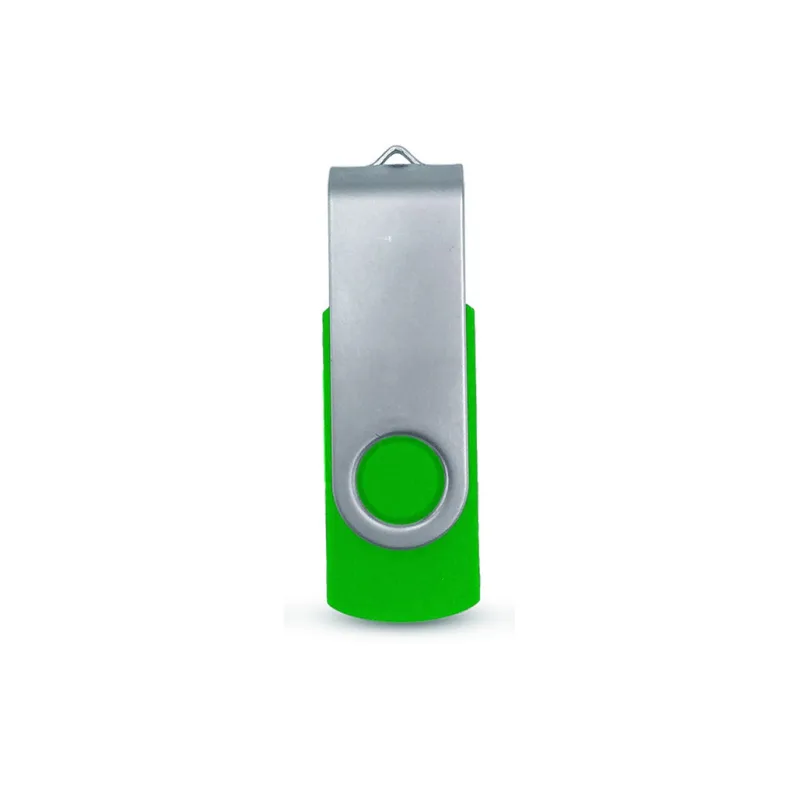 Plastový USB Flash disk s otočnou kovovou krytkou Flash 03 - 32 GB - C B09.4091.40
