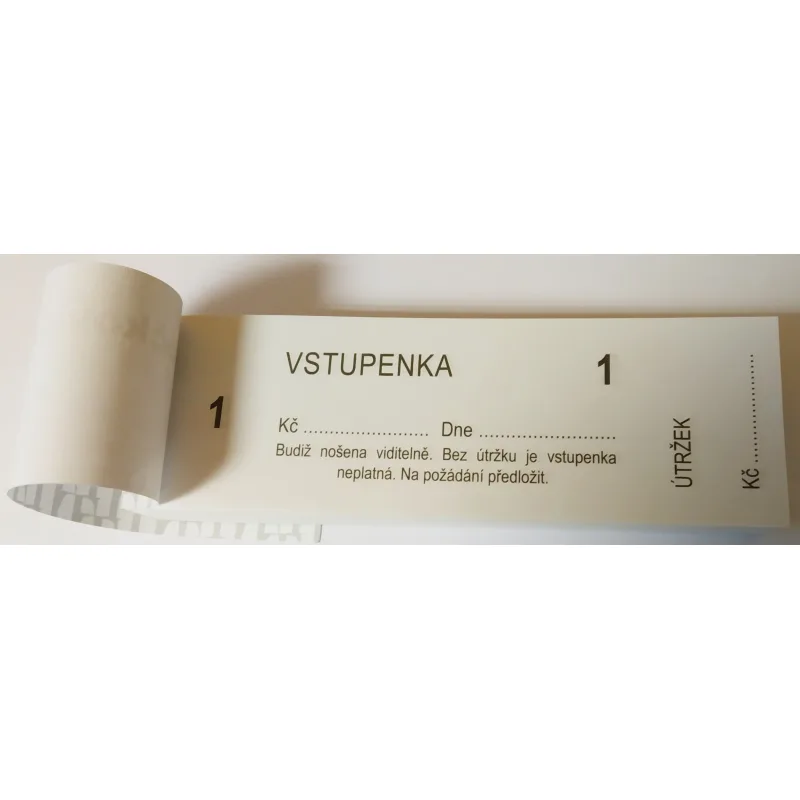 Bločková vstupenka 1-200, 1 bal.