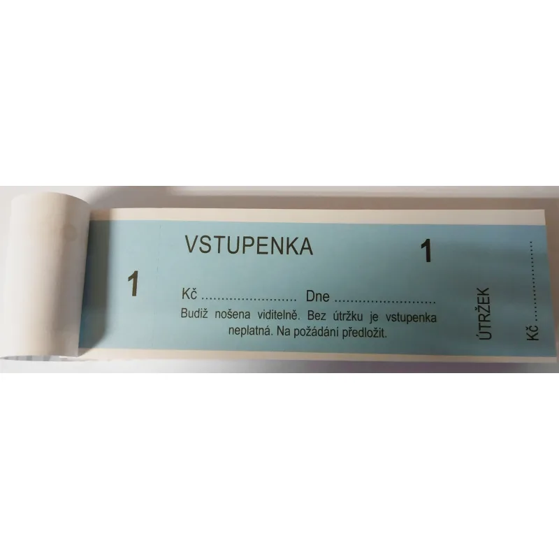 Bločková vstupenka 1-200, 1 bal.