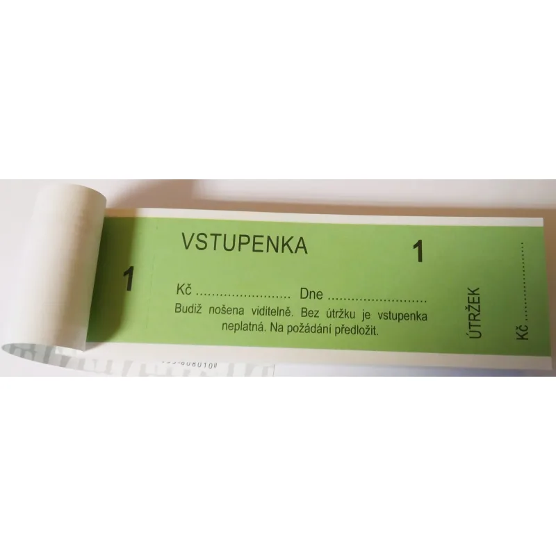 Bločková vstupenka 1-200, 1 bal.