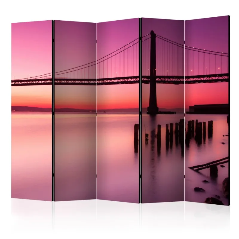 Artgeist Paraván - Purple Evening II [Room Dividers]