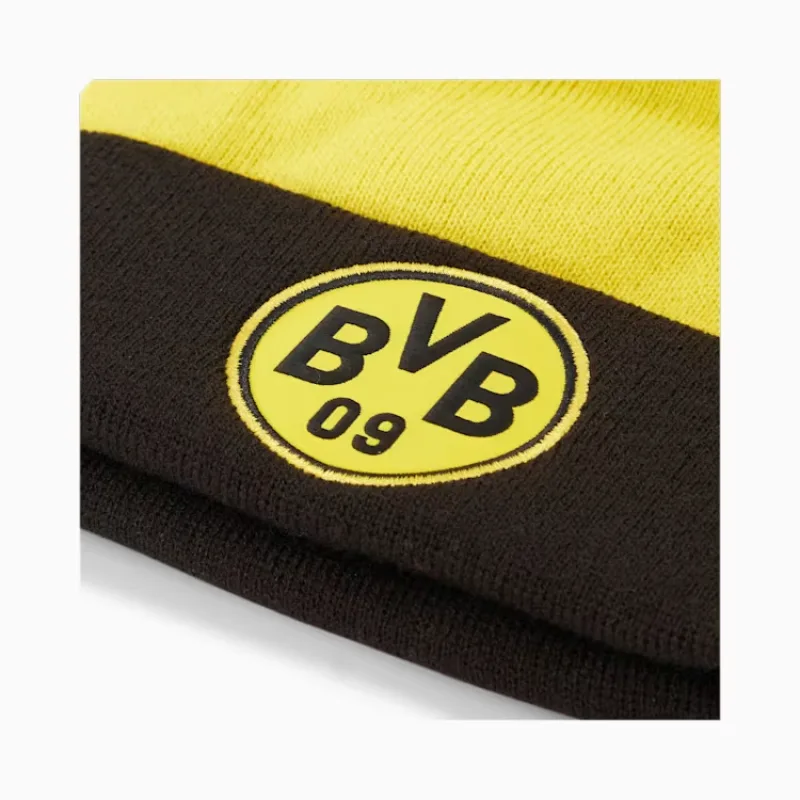 Puma Borussia Dortmund BVB 09 zimná čiapka žlto-čierna detská - SKLADOM
