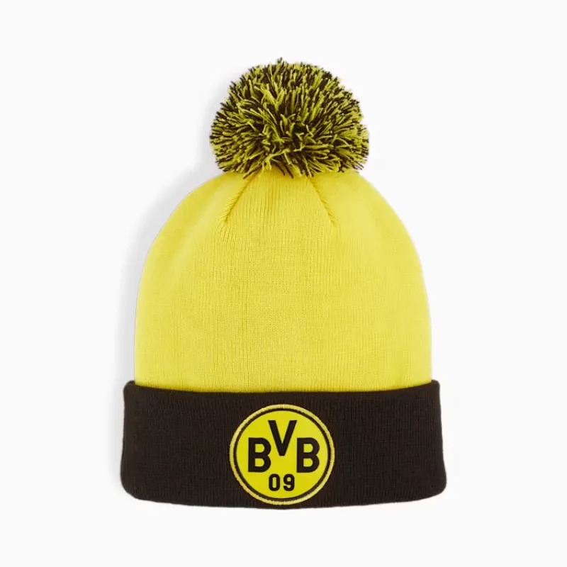 Puma Borussia Dortmund BVB 09 zimná čiapka žlto-čierna detská - SKLADOM
