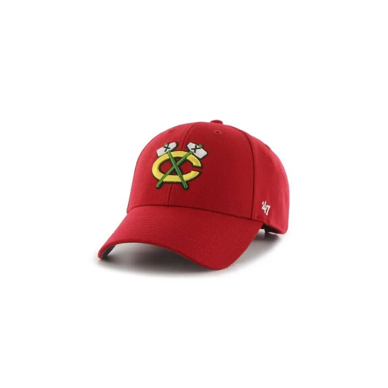 '47 Brand Chicago Blackhawks MVP šiltovka červená