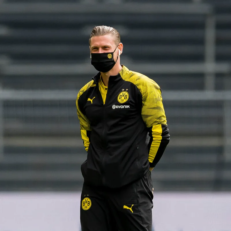 Borussia Dortmund BVB 09 rúško čierne - SKLADOM