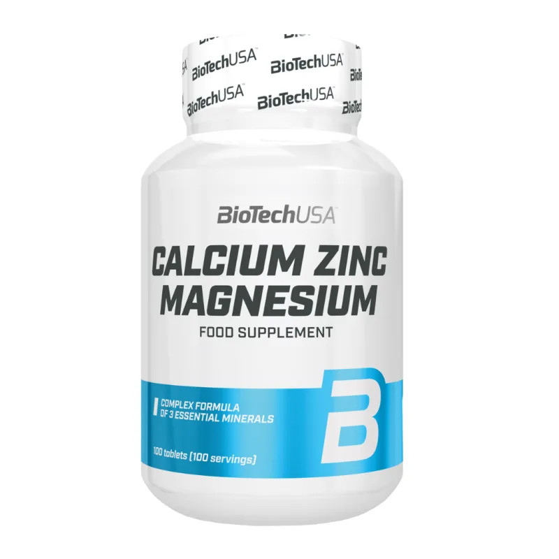 Calcium Zinc Magnesium 100 tabliet - BioTech USA