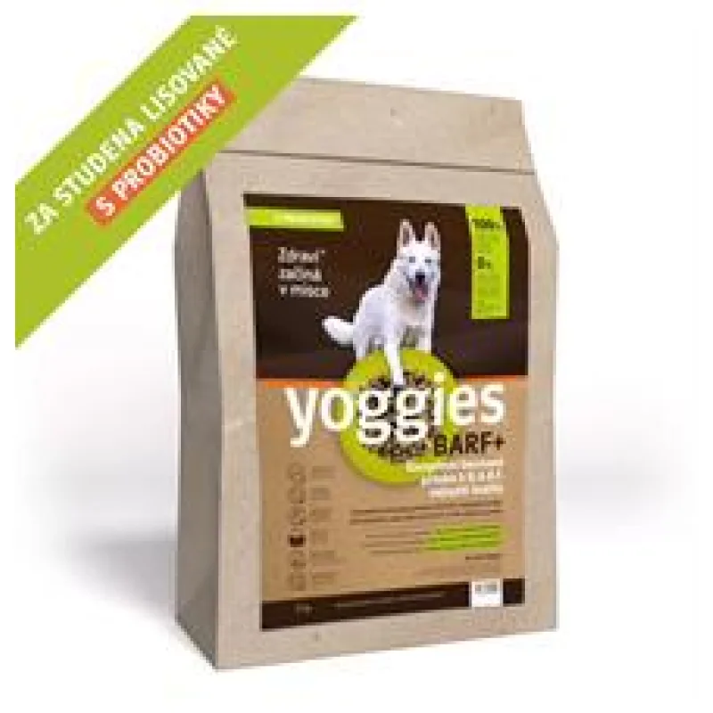 BARF+ příloha k syrovému masu, lisovaná za studena Yoggies 20 kg