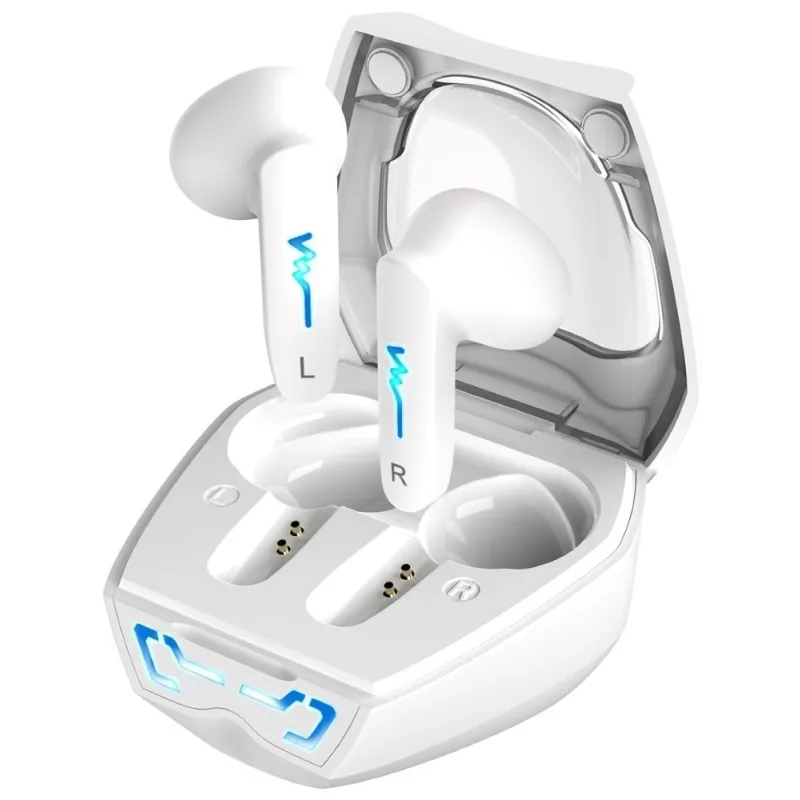 GENIUS bezdrátový headset TWS HS-M920BT/ bílý/ LED/ Bluetooth 5.0/ …