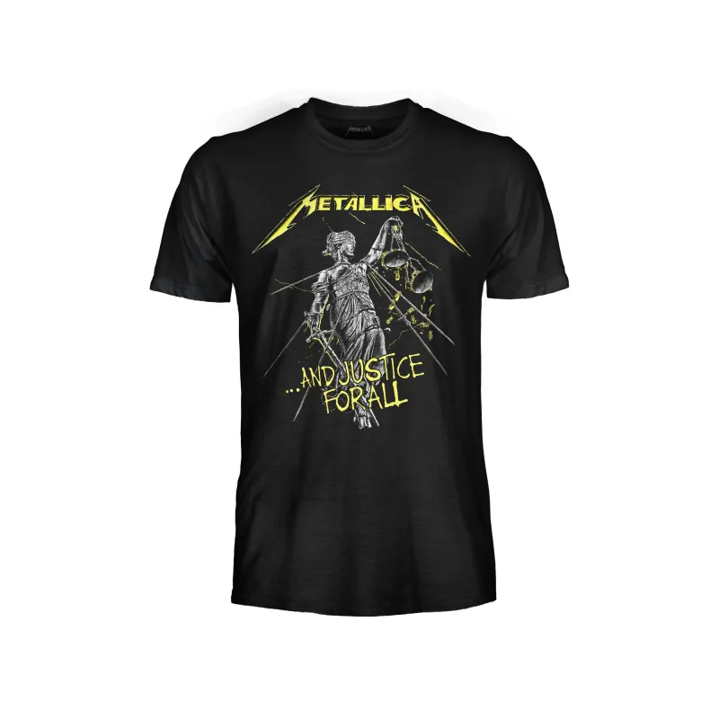 Metallica And Justice For All tričko čierne pánske