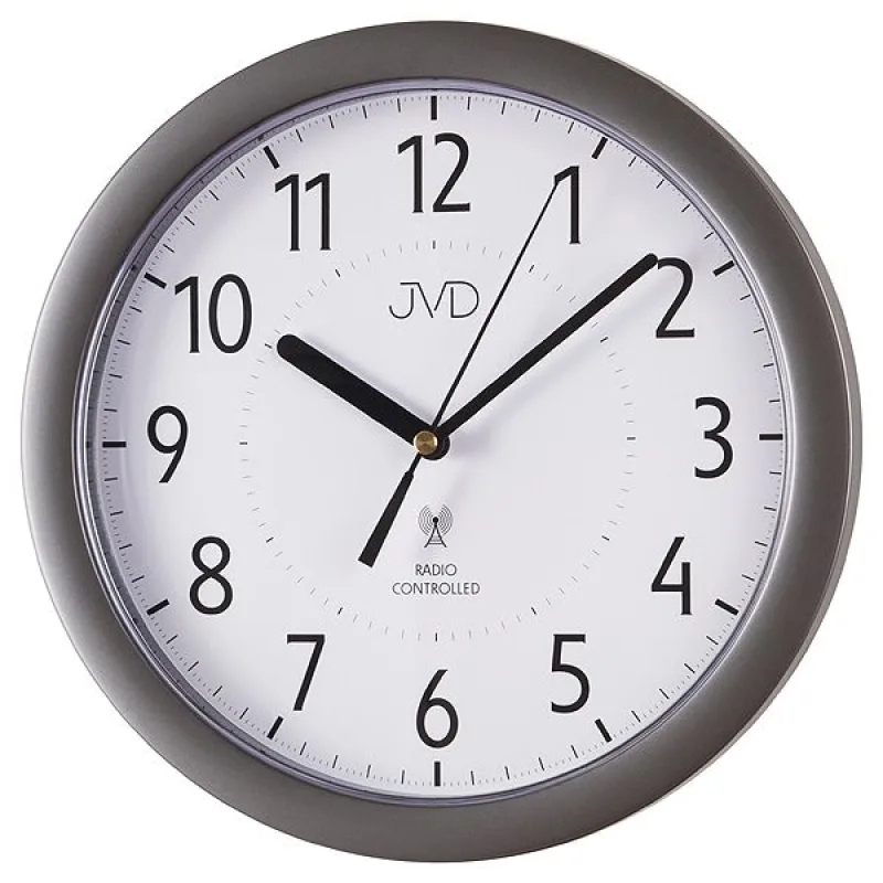 Přesné moderní rádiem řízené hodiny JVD RH612.11