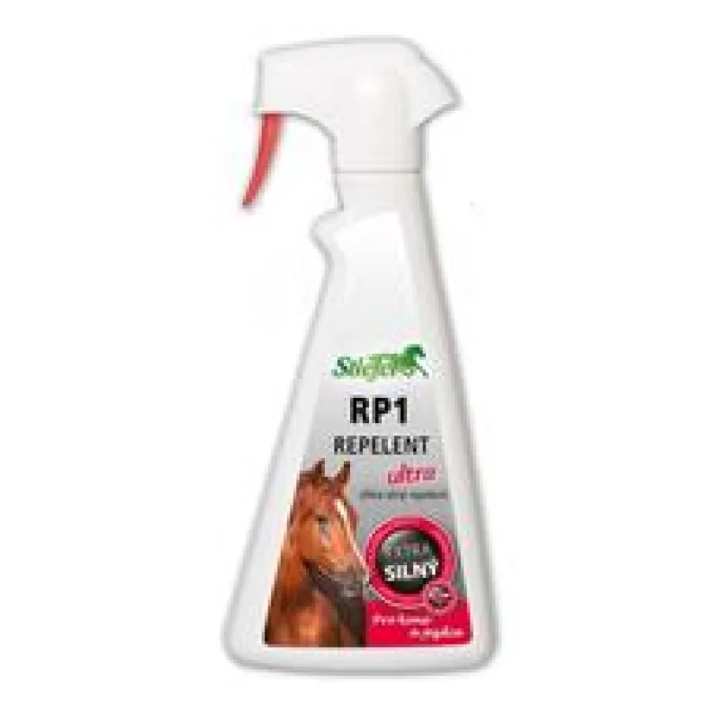 Repelent RP1 Ultra - Ultrasilný sprej pro koně a jezdce, láhev s rozprašovačem 2x 500ml
