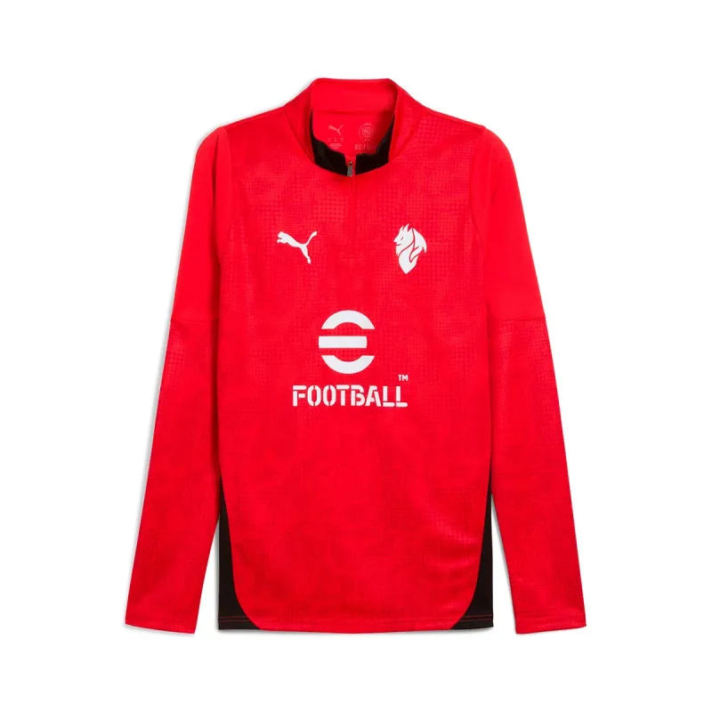 Puma AC Miláno (AC Milan) tréningová mikina červená pánska 2025-2026