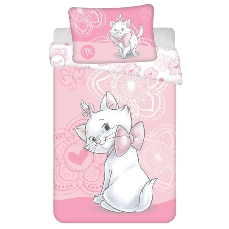 Jerry Fabrics Obliečka do postieľky Marie Cat 02 baby 100x135 / 40x60 cm