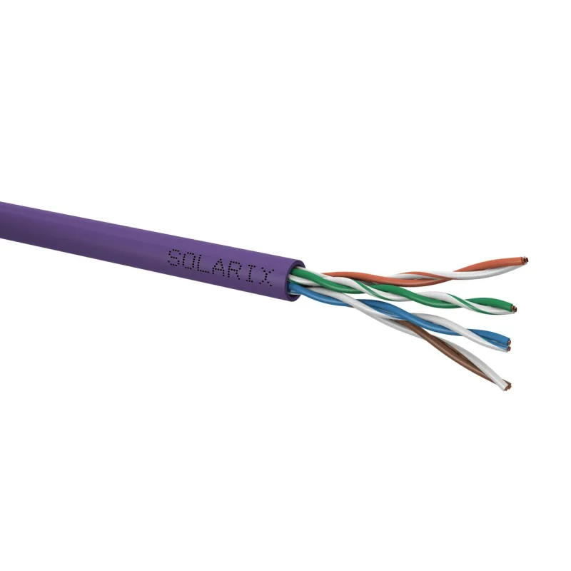Inštalačný kábel Solarix CAT5E UTP LSOH Dca-s1, d2, a1 100m/ box SXKD-5E…