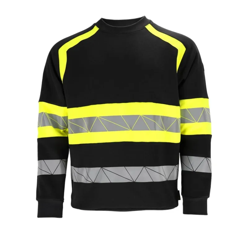 Leber&Hollman RAUTEX S Mikina HI-VIS Black/Yellov