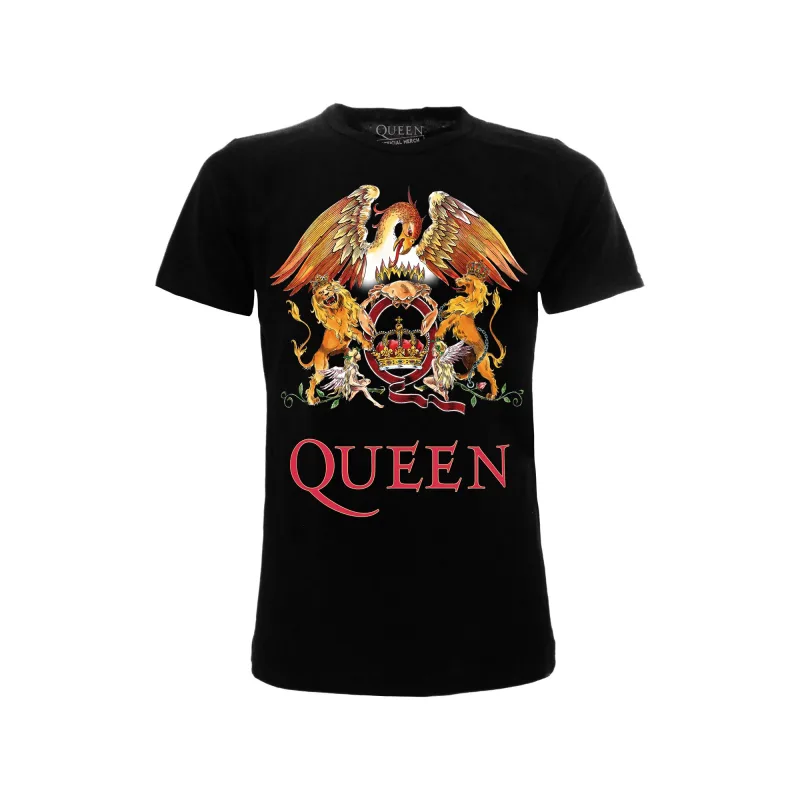 Queen tričko čierne pánske - SKLADOM