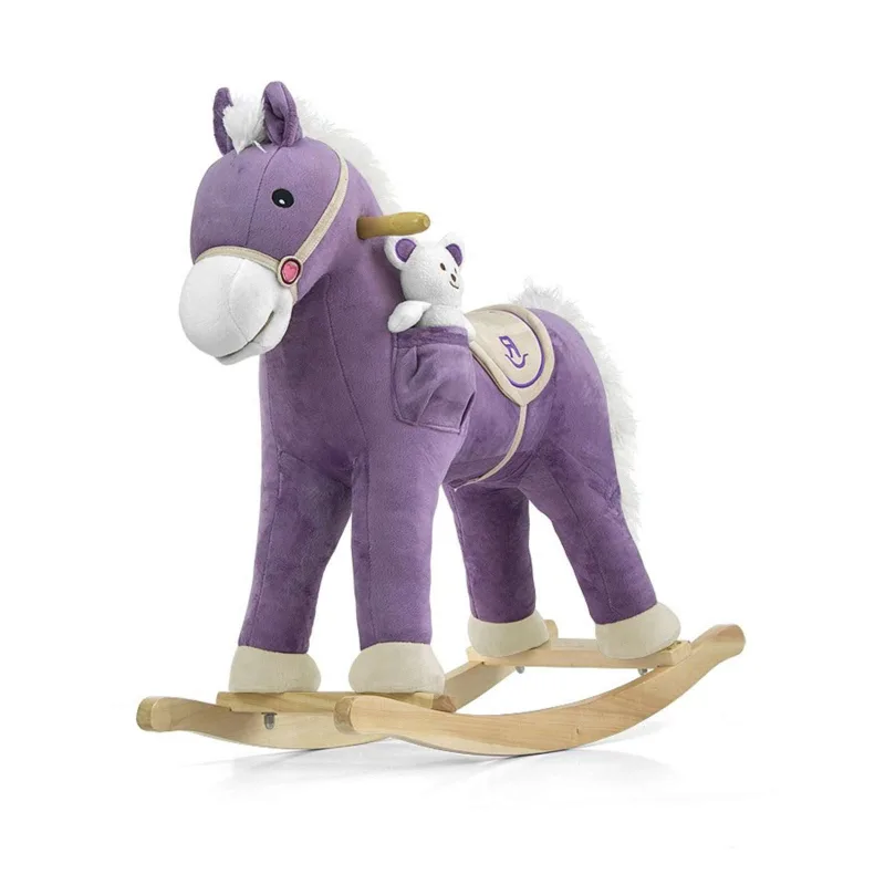 Hojdací koník s melódiou Milly Mally Pony fialový