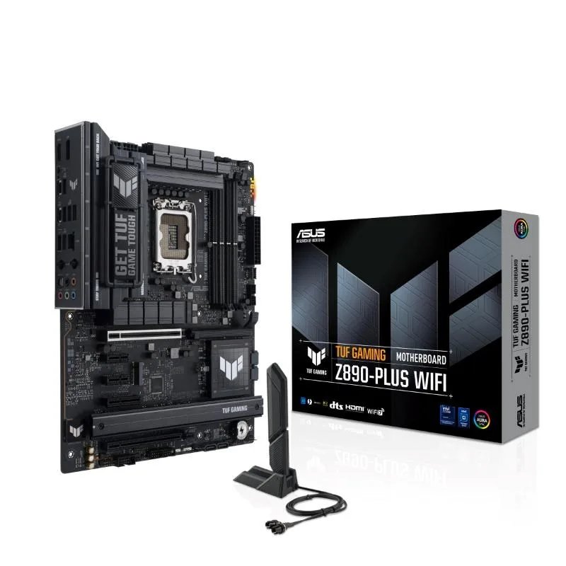 ASUS MB Sc LGA1851 TUF GAMING Z890-PLUS WIFI, Intel Z890, 4xDDR5, 1xDP…