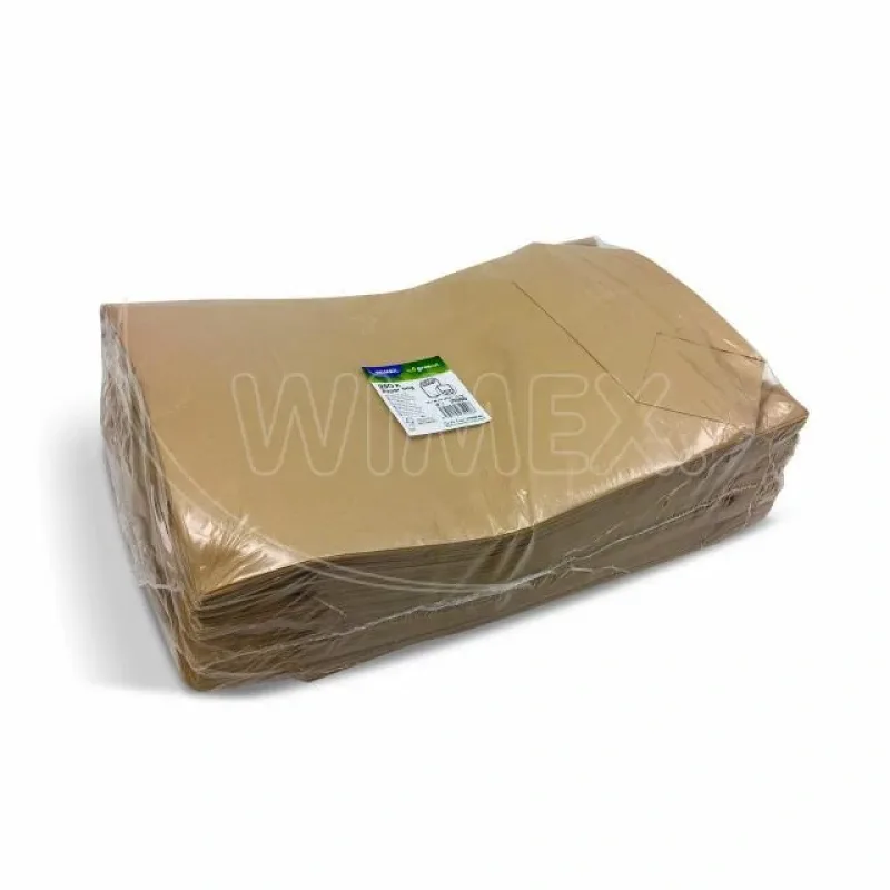 Papírový sáček (FSC Mix) s křížovým dnem kraft 36 x 52 cm `10kg` [250 ks] (71090)