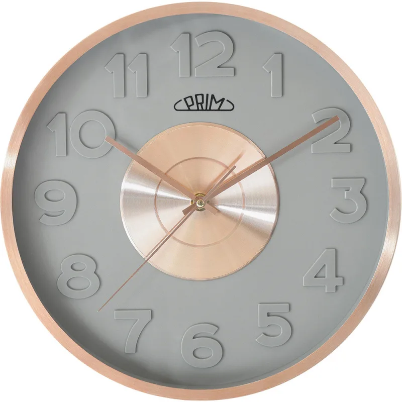 PRIM Sensation Designové nástěnné hodiny PRIM Sensation o průměru 296 mm E04P.4427.82