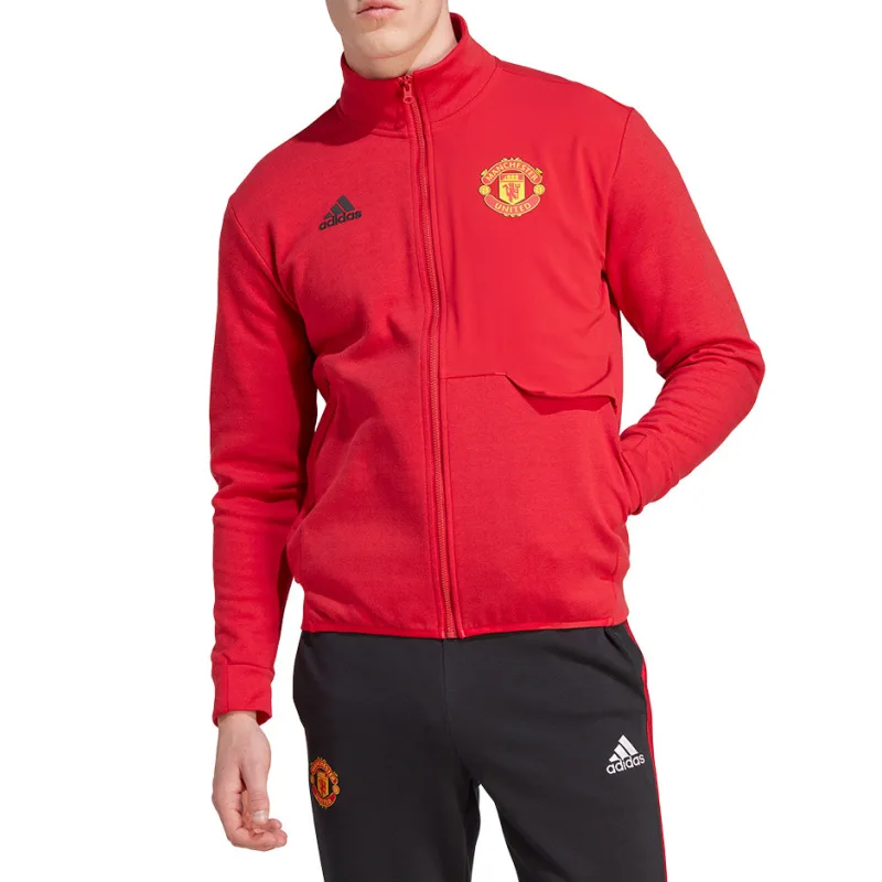 Adidas Manchester United bunda červená pánska