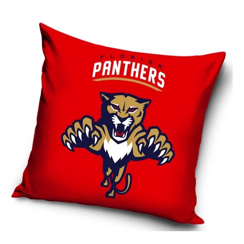 Vankúšik NHL Florida Panthers Red Wild 40x40 cm