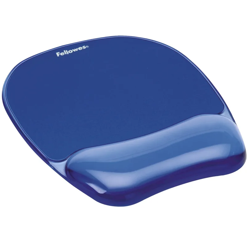 Fellowes Podložka pod myš a zápästie CRYSTAL gélová modrá…