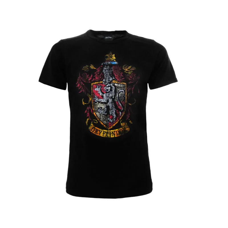 Harry Potter Gryffindor - Chrabromil tričko čierne detské