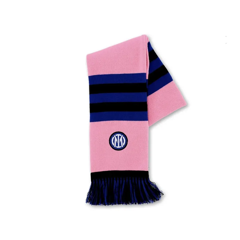 Inter Miláno pletený šál ružovo-modrý