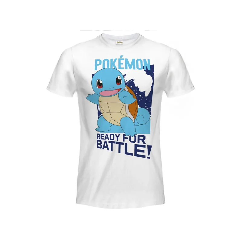 Pokémon Squirtle tričko biele detské