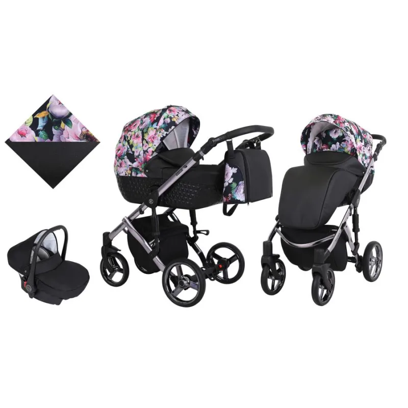 Kočík Kunert Tiaro Premium graphite frame 3v1 - 01