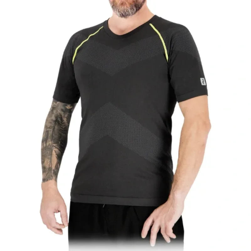 Reis GRAVIN SS termo triko black/grey