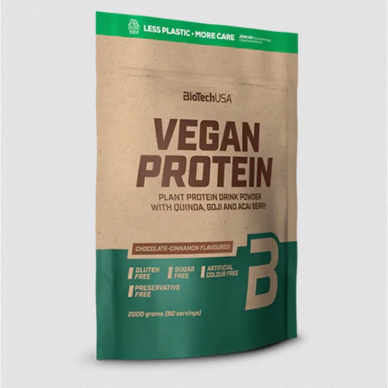 Vegan Protein 2000 g - BioTech USA Príchuť: Banán