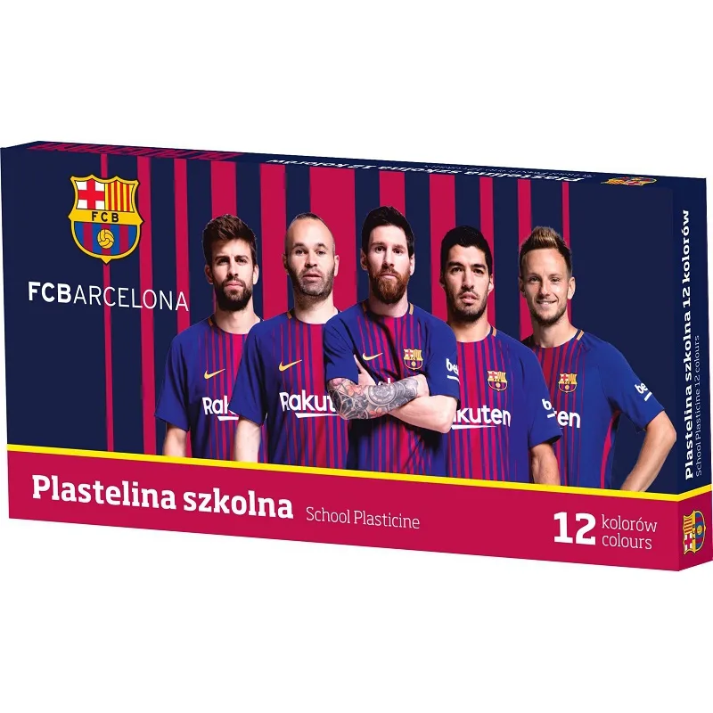 FC Barcelona plastelína 12 ks - SKLADOM