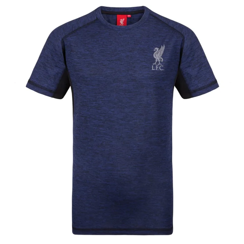 Liverpool FC tréningové tričko modré pánske - SKLADOM