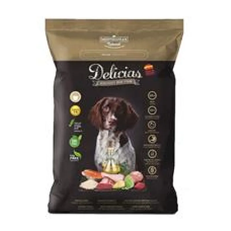 Delicias Dog Adult Soft poloměkké krmivo 1,5 kg