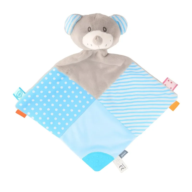 Zaspávačik Medvedík Baby Mix modrý