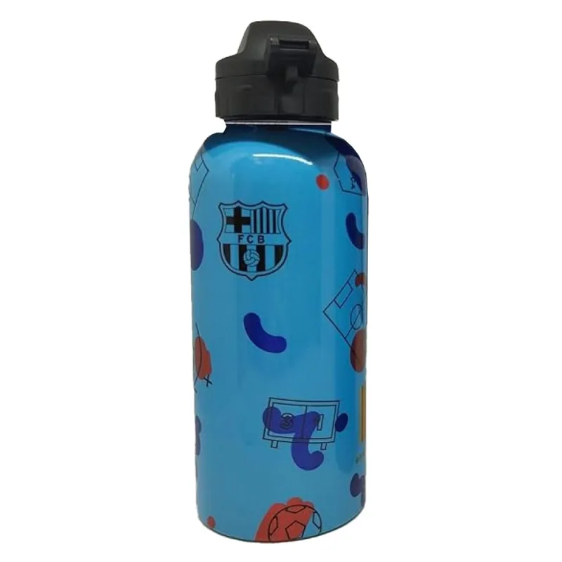 FC Barcelona hliniková fľaša bledomodrá 400 ml - SKLADOM