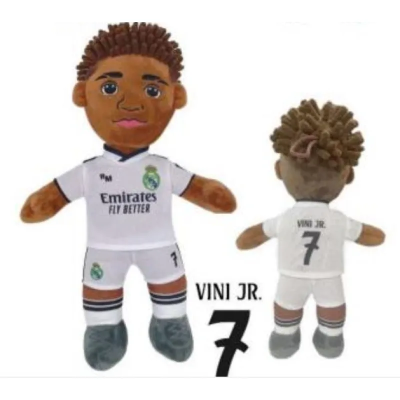 Real Madrid Vinicius Júnior plyšová figúrka 40 cm