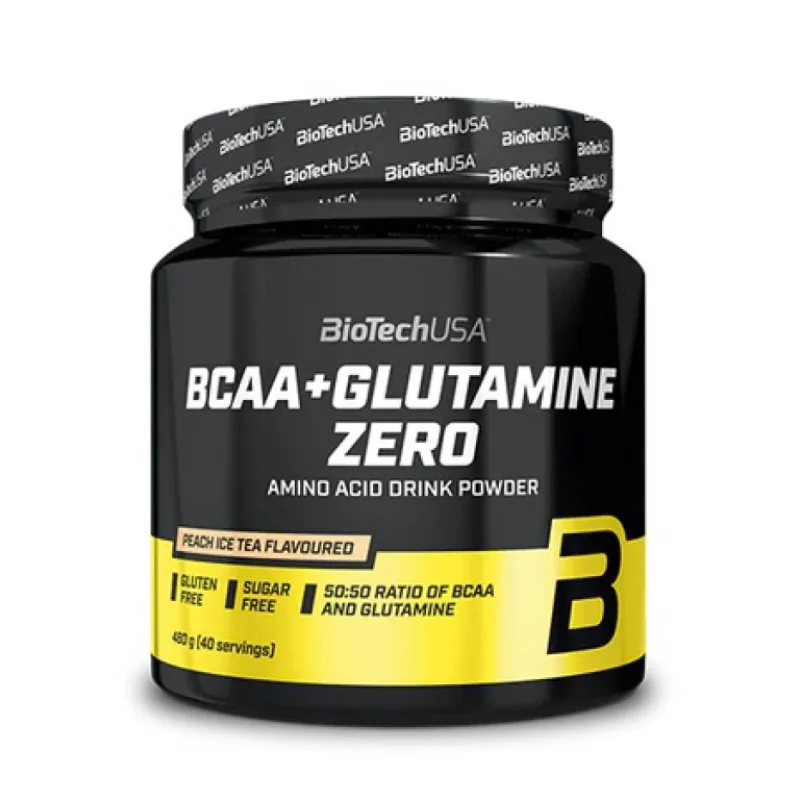 BCAA + Glutamine Zero 480 g - BioTech USA Príchuť: Citrón